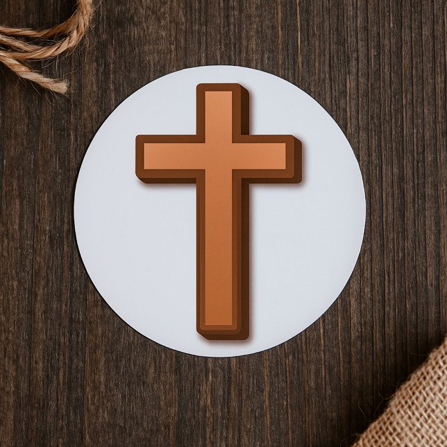 Brown Cross Stickers (Creator Uploaded)