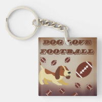 Brown Cute Dog Game Day Football Sports Fans