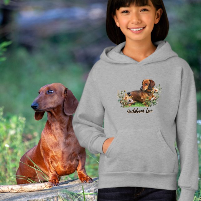 Brown Dachshund Love My Dog (Creator Uploaded)