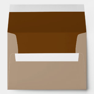 Brown Decor Colour You Can Customise Envelopes