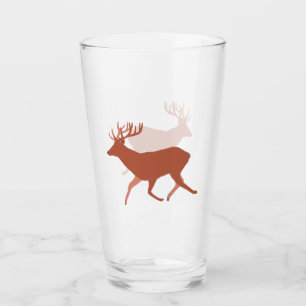 Brown Deer Walking Glass