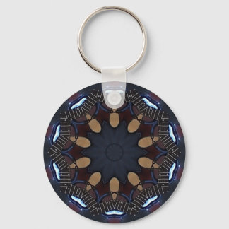 Brown Design Key Ring