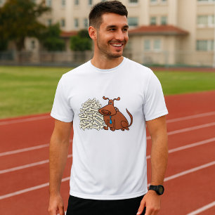 Brown Dog And Bones Mens Active T-Shirt