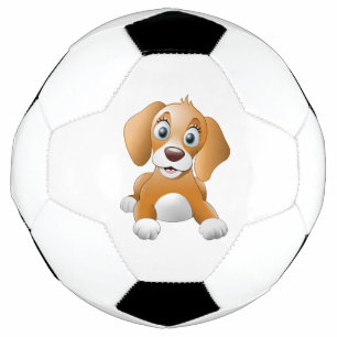 Brown dog clipart soccer ball