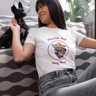 Brown Dog Face Chug Photo T-Shirt