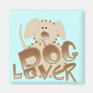 Brown Dog Lover Tshirts and Gifts Magnet