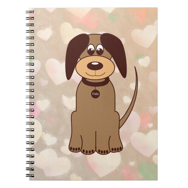 Brown Dog Notebook (Front)