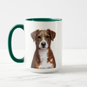 Brown Dog Portrait Mug