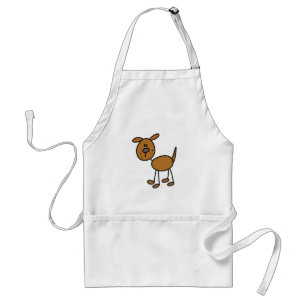Brown Dog Tshirts and Gifts Standard Apron