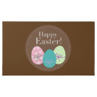 Brown Easter Eggs Happy Easter