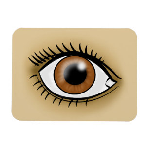 Brown Eye icon Magnet