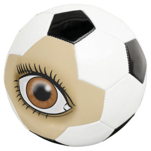 Brown Eye icon Soccer Ball