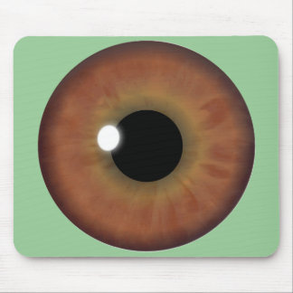 Brown Eye Iris Custom Cool Mouse Pad