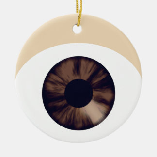 Brown Eye Ornament