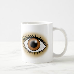 Brown Eyes icon Coffee Mug