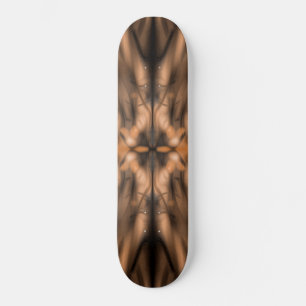 Brown fantasy organic background skateboard