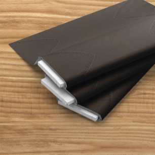 Brown Faux Leather Upholstery Fabric
