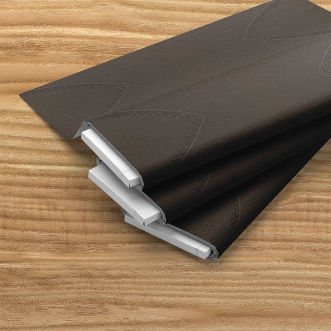 Brown Faux Leather Upholstery Fabric (Creator Uploaded)