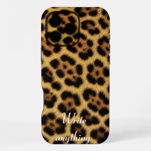 ​Brown Faux Tiger Fur Animal Print iPhone Case