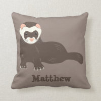 Brown Ferret Personalised Graphic