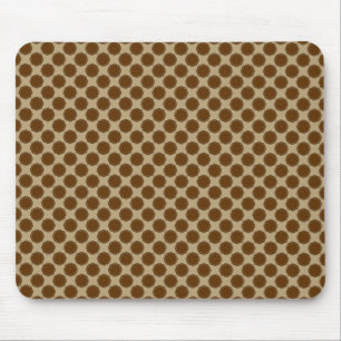 Brown Flower Ribbon by Kenneth Yoncich Mouse Pad