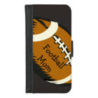 Brown Football Mum Sports iPhone 8/7 Wallet Case
