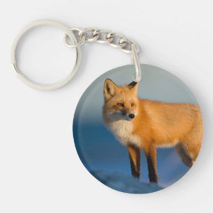 Brown Fox Key Ring
