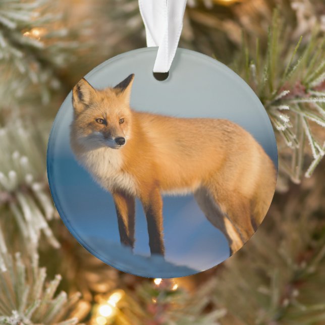 Brown Fox Ornament (Tree)