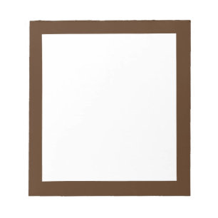 Brown Framed Sketchbook Notepad