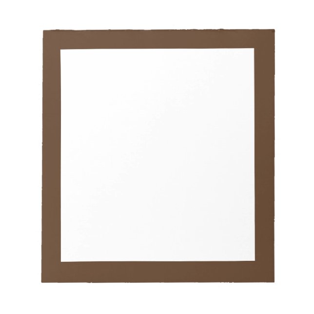 Brown Framed Sketchbook Notepad (Front)