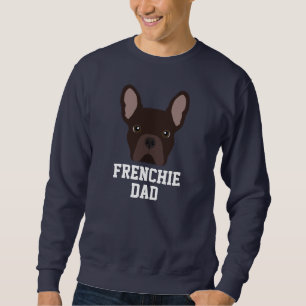 Brown French Bulldog Dog Dad Sweatshirt