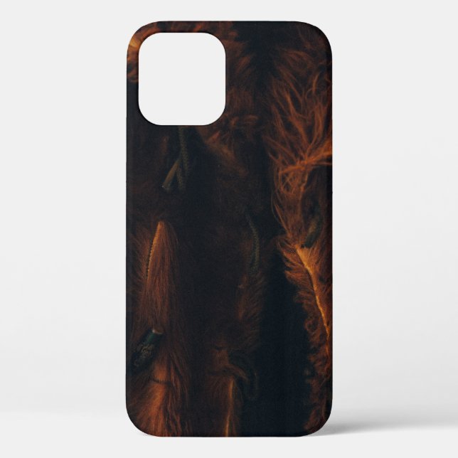 Brown fur coat Case-Mate iPhone case (Back)