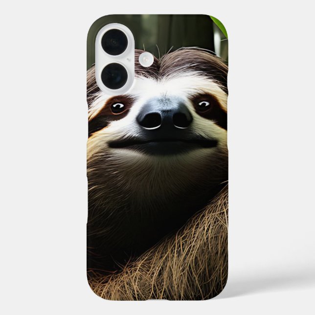 Brown Fuzzy Sloth,  Case-Mate iPhone Case (Back)