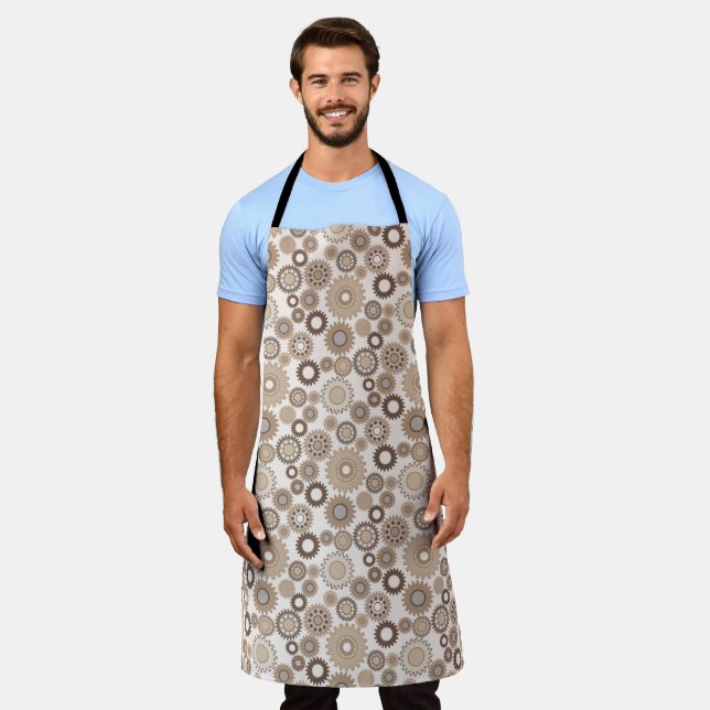 Brown Gears Apron (Worn)