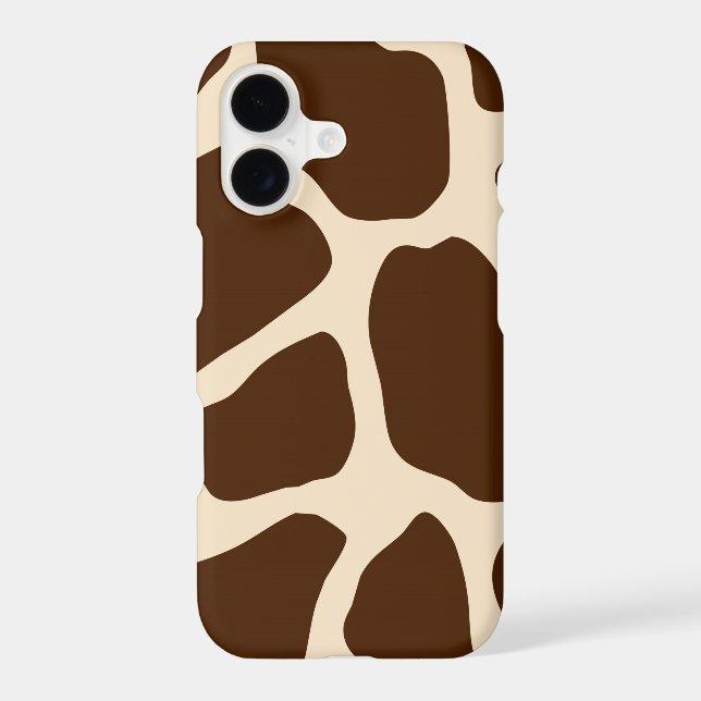 Brown Giraffe Print (Back)