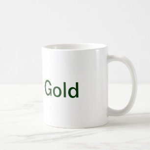 Brown Gold Coffee Mug