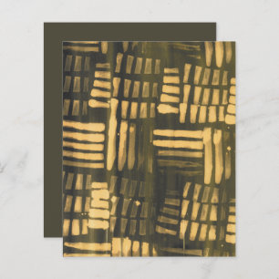 Brown Gold Tribal Mudcloth Abstract Scrapbook Pape