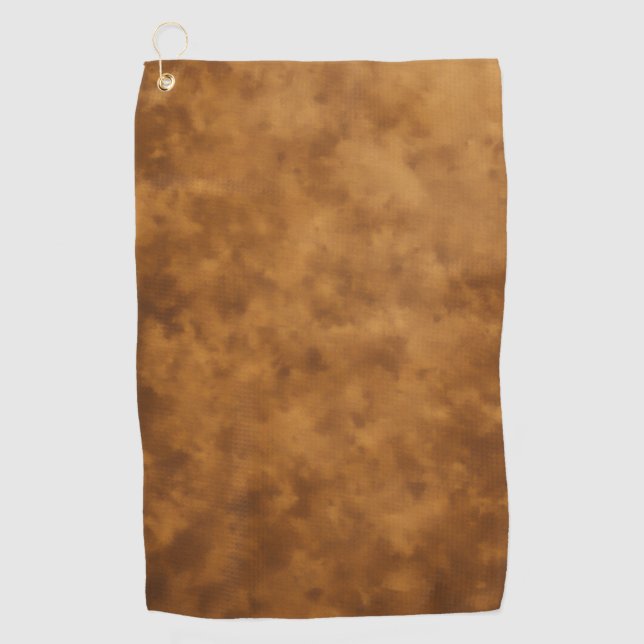 Brown Golf Towel – Soft, Absorbent & Durable (Front)