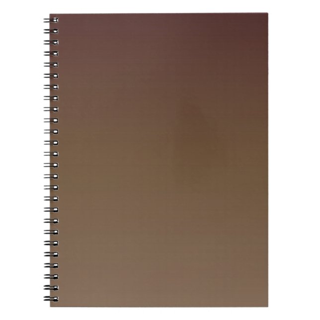 Brown Gradient Notebook (Front)