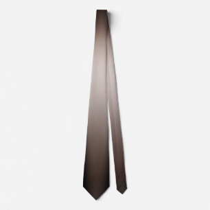 Brown Grey Gradient Mens Neck Tie