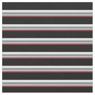 Brown, Grey, Light Slate Grey, Light Cyan & Black Fabric