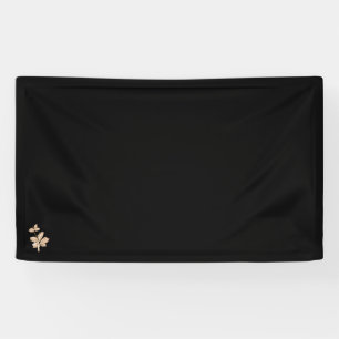 brown grey pink illustration Design Vinyl Banner 
