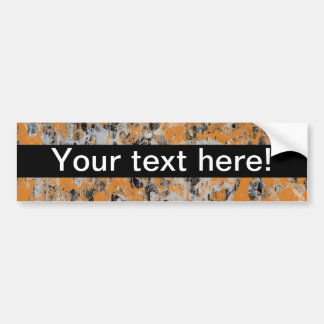 Brown grey texture bumper sticker