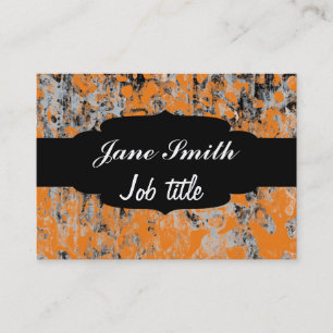 Brown grey texture business card