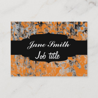 Brown grey texture business card