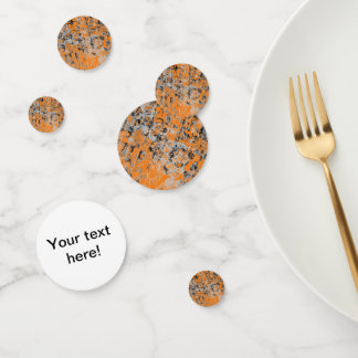 Brown grey texture confetti