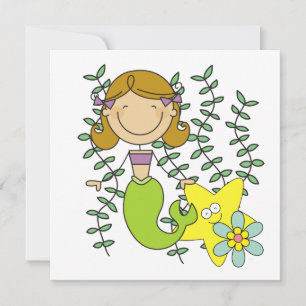 Brown Haired Mermaid