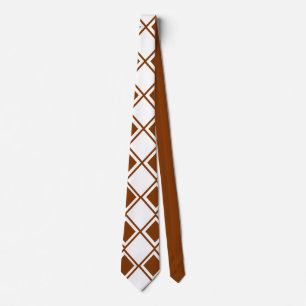 Brown Harlequin Tie