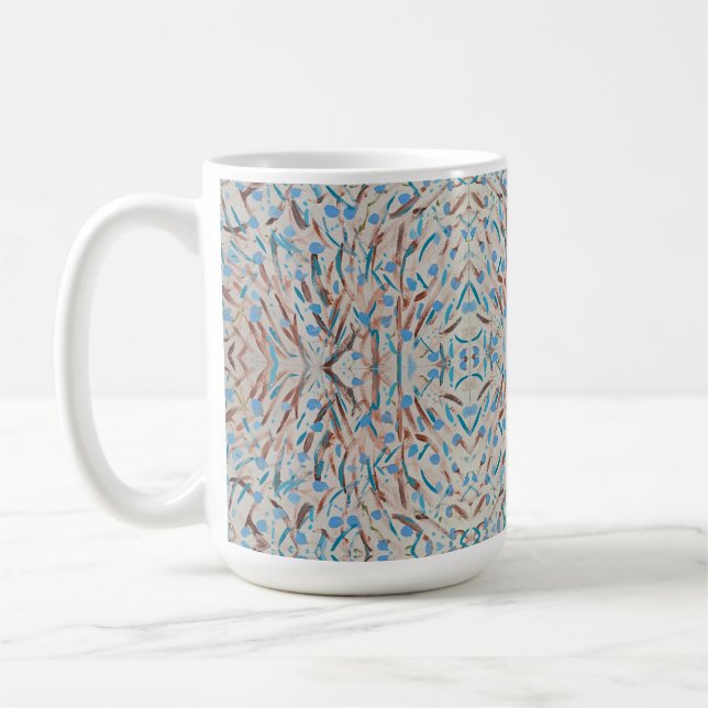 Brown Has The Blues Coffee Mug (Left)