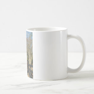 Brown Horse against a Fence Coffee Mug